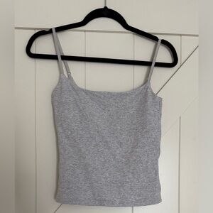 Set of 3 Abercrombie & Fitch Light Gray, white and black Camisoles